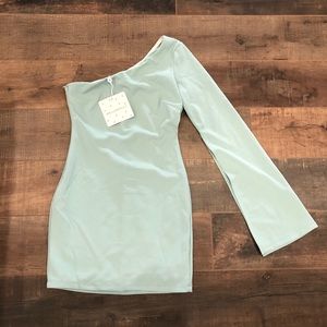 Size medium ice blue dress